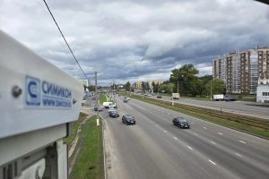 В Курске на улице Энгельса начал работу новый комплекс фотовидеофиксации