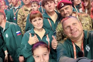 Семья из Курской области приняла участие в финале игры «Семейная зарница»