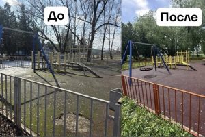 В Курской области завершили благоустройство 62 объектов с начала года
