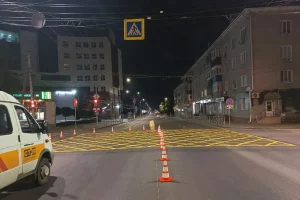 В Курске усилят контроль за перекрестками с «вафельной» разметкой