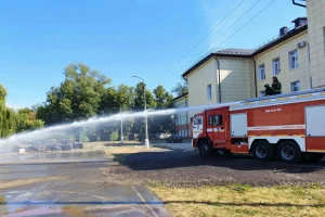 В курских школах проводят учебные пожарные эвакуации