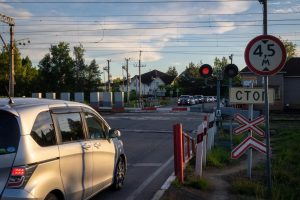В посёлке Поныри Курской области 9 октября перекрыт железнодорожный переезд