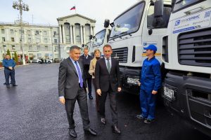 В Курскую область поступила новая спецтехника для вывоза отходов