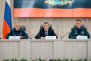 В Курской области официально представили нового начальника регионального МЧС