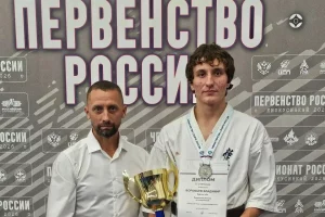 Каратист из Курска взял серебро чемпионата России по киокусинкай