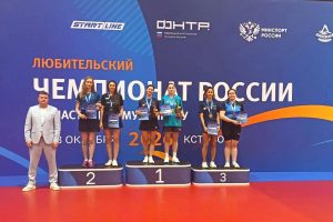 Куряне успешно выступили на чемпионате по настольному теннису среди любителей