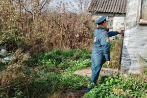Курские спасатели продолжают рейды по пожарной безопасности