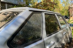Александр Хинштейн осмотрел места падения беспилотников ВСУ в Курске